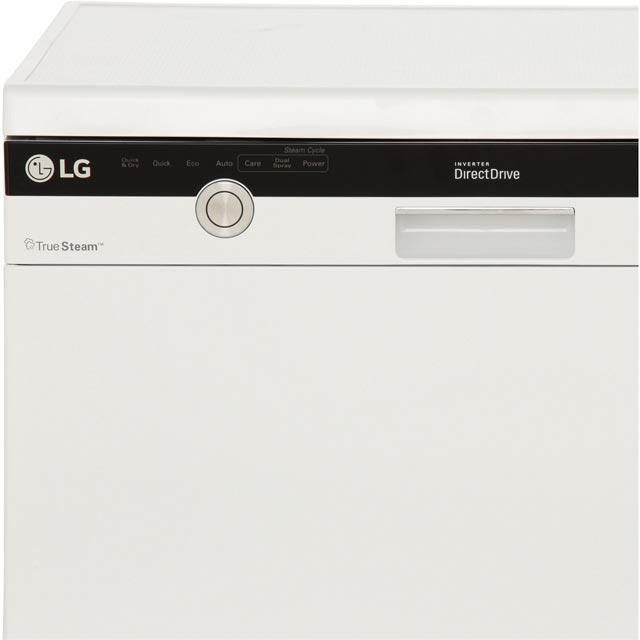 LG TrueSteamã¢ D1484WF Standard Dishwasher