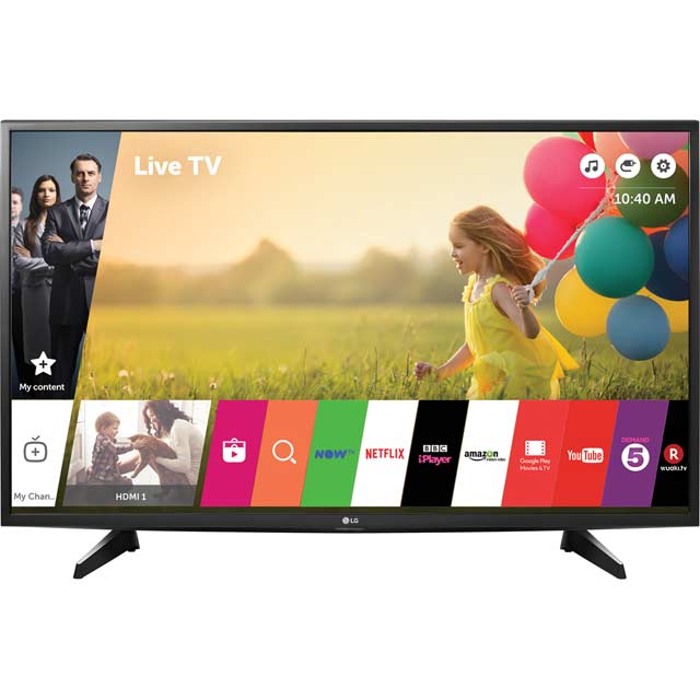 LG 43UH610V 43" Freeview HD and Freesat HD and Freeview Play Smart 4K Ultra HD with HDR TV